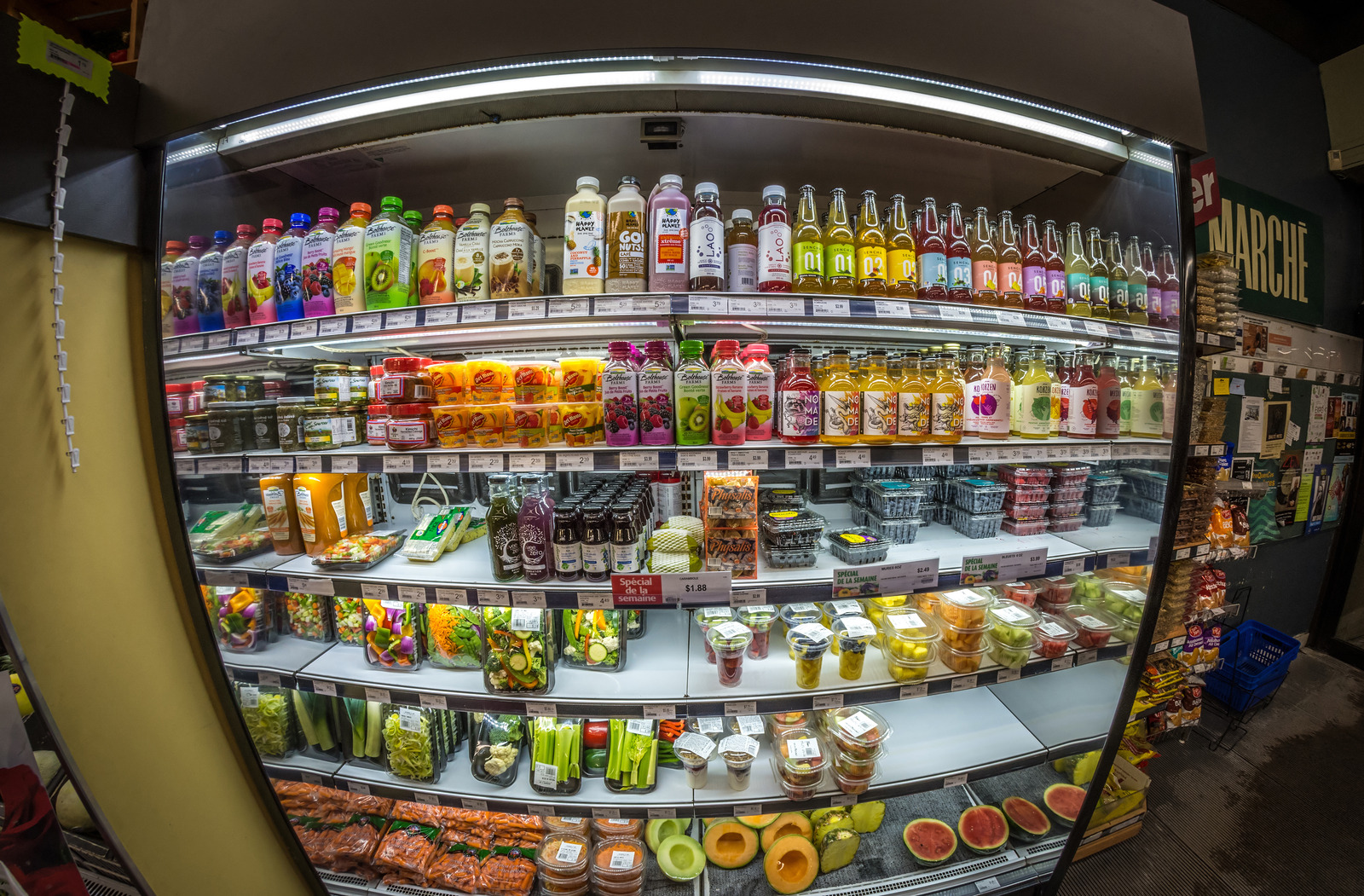 Réfrigération en commerce alimentaire
