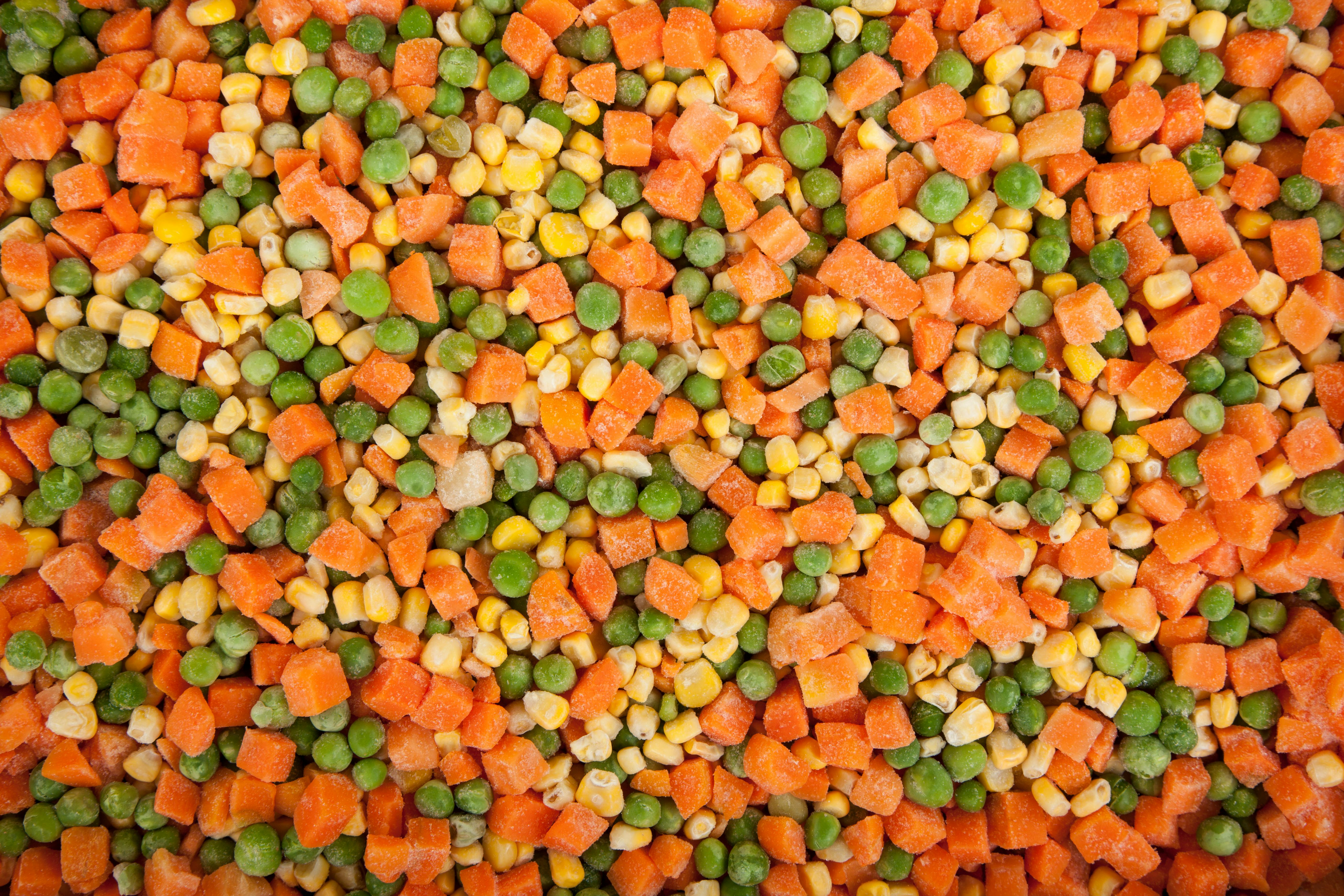 Premium frozen vegetables processing facility in Canada